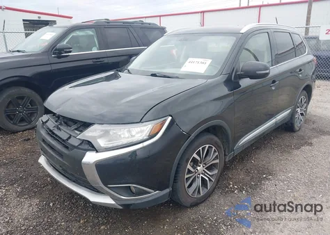 2018 Mitsubishi Outlander Sel from USA, damaged, VIN JA4AD3A32JJ001384